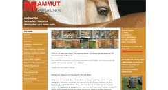 Desktop Screenshot of mammut-raufen.com